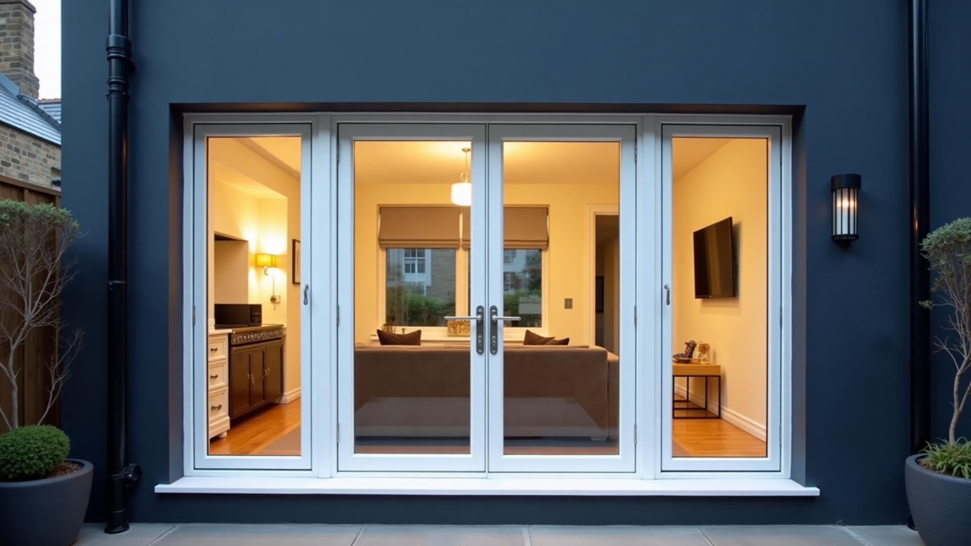 Luxury window installation in an elegant London property